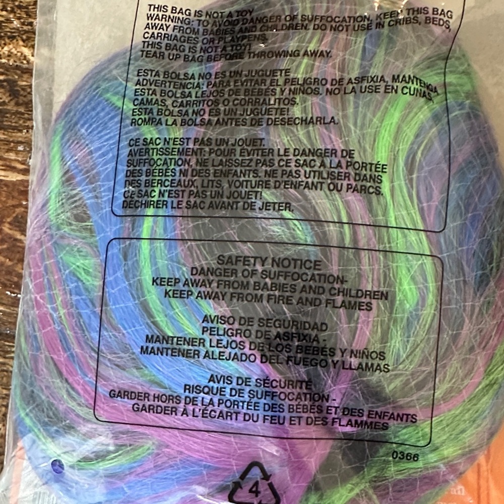 Hyde & Eek! Iridescent Wig - Multicolor - Picture 2 of 5